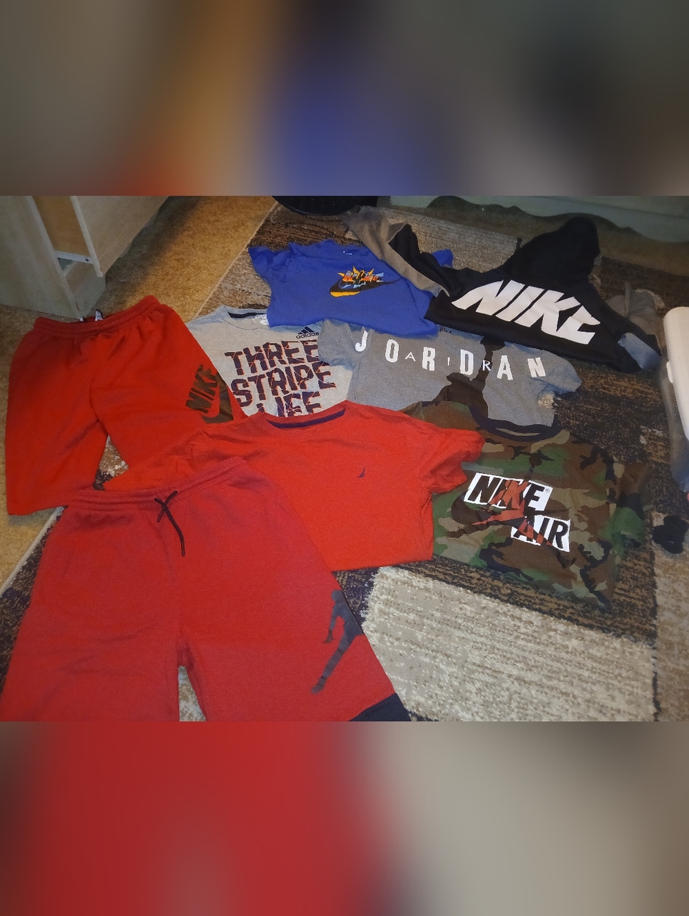 Boys Name Brand 8 Piece Lg-XL Bundle